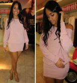 Vestido com Gliter